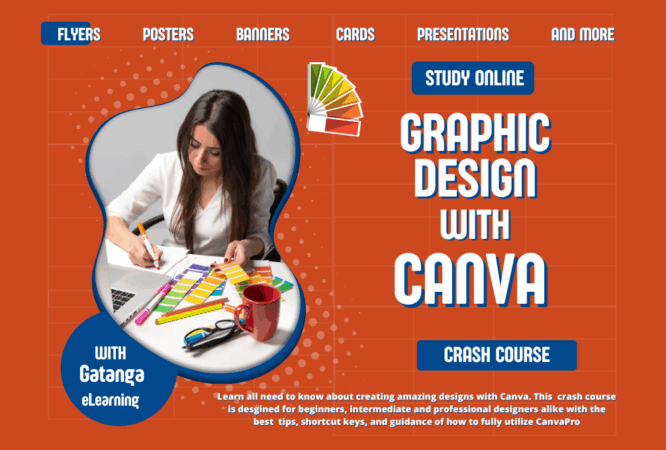 Graphic Design with Canva – Full Crash Course on Gatanga e-Learning