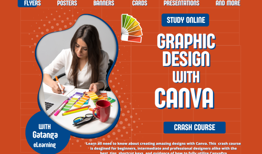 Graphic Design with Canva – Full Crash Course on Gatanga e-Learning