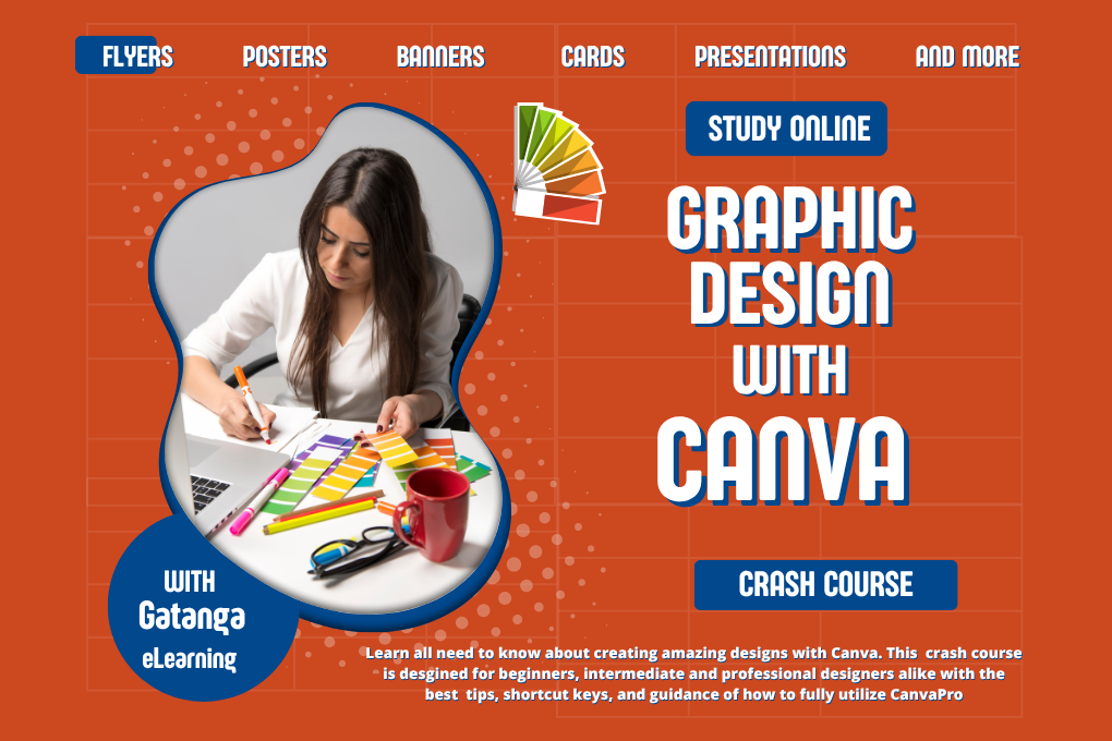 Graphic Design with Canva – Full Crash Course on Gatanga e-Learning